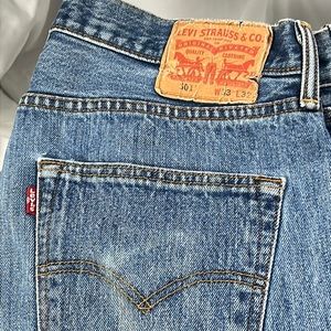 Levi’s 501 denim jeans 33w 32L
